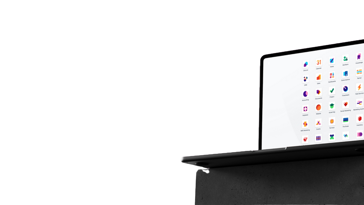 Odoo su laptop