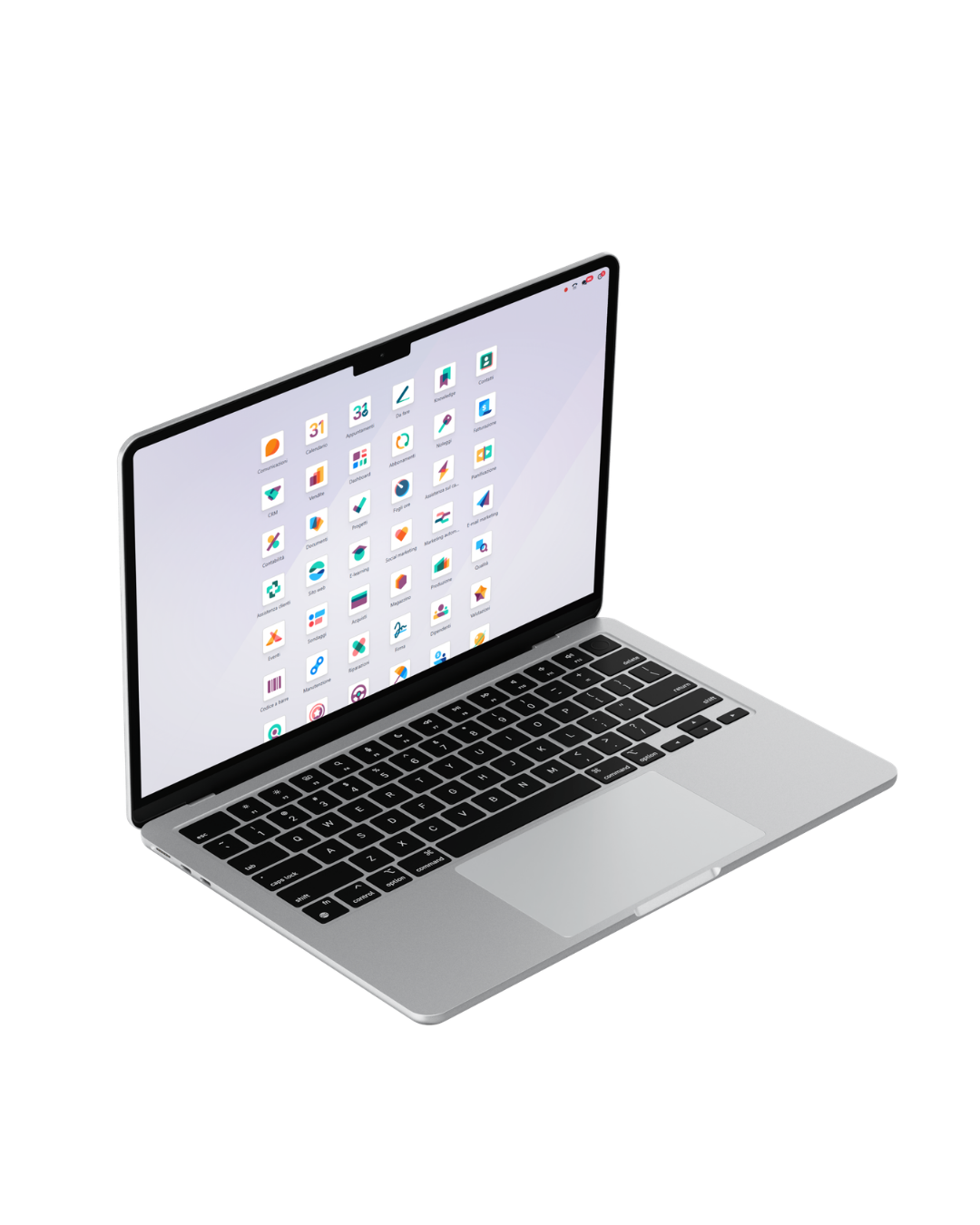 Odoo su laptop