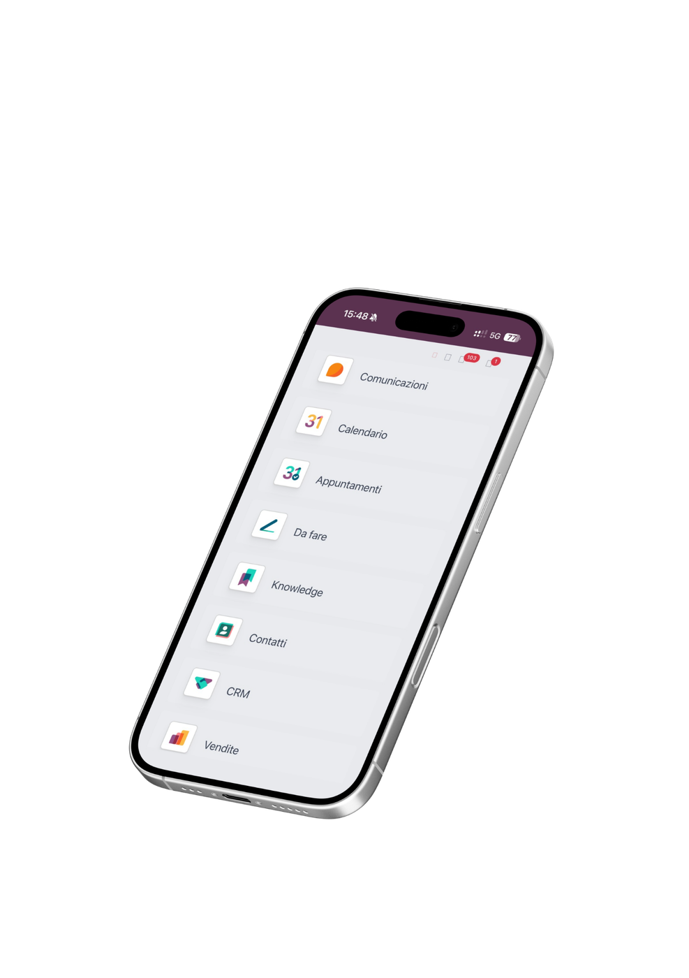 App Odoo su smartphone