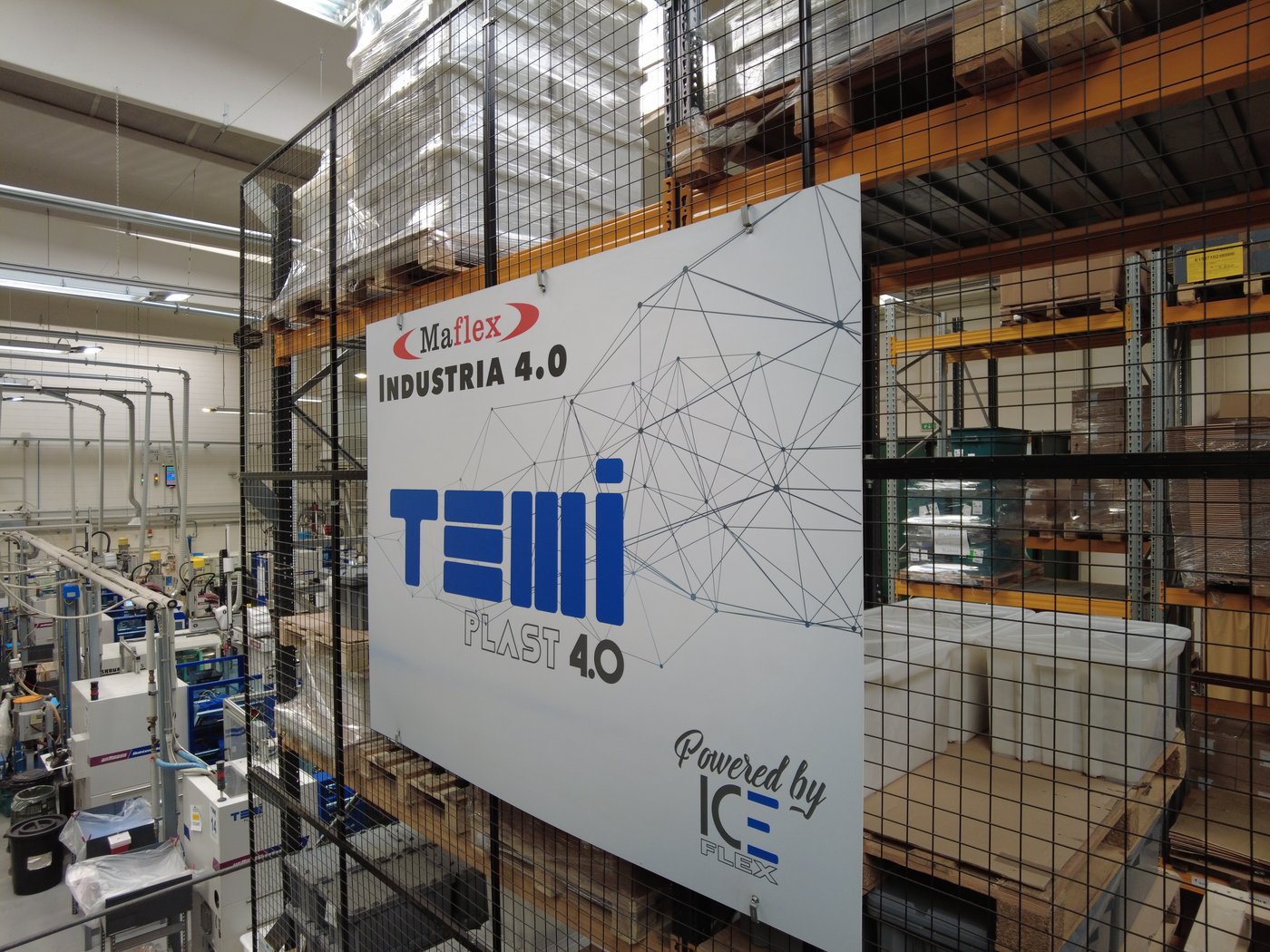 TEMI Plast 4.0 in produzione, powered by ICE
