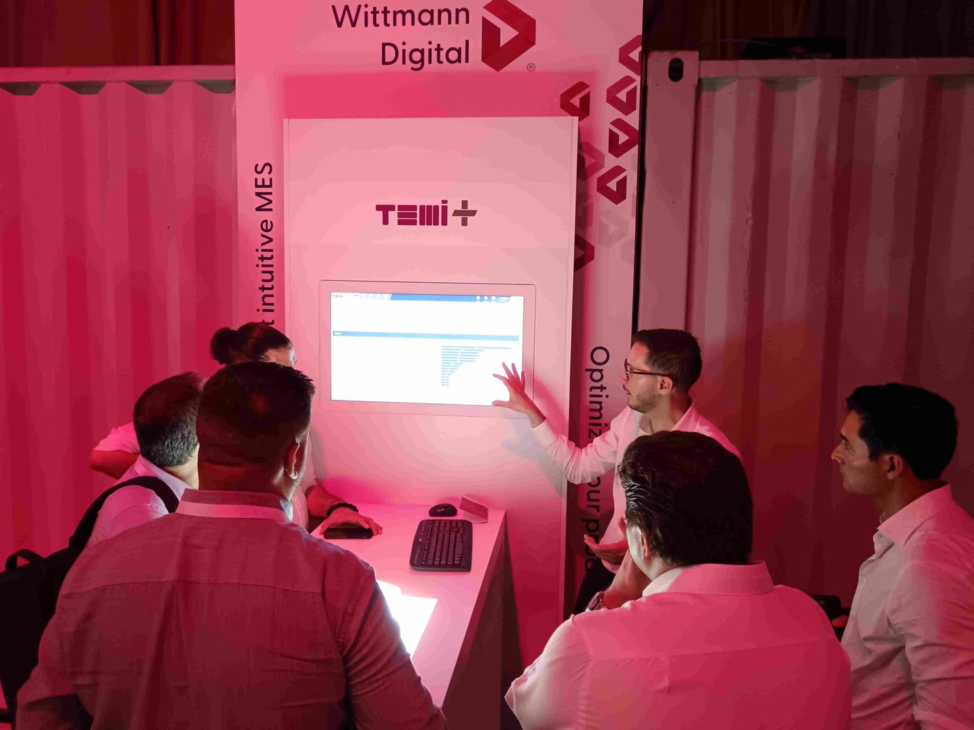 TEMI+ in demo allo stand